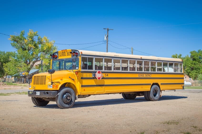 old school bus