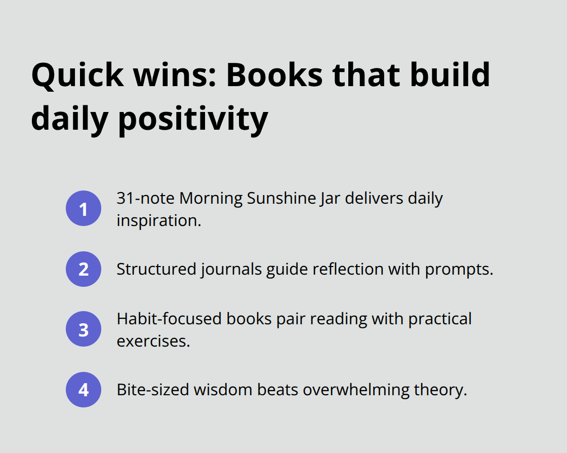 Key takeaways from transformative book gifts that reinforce daily habits