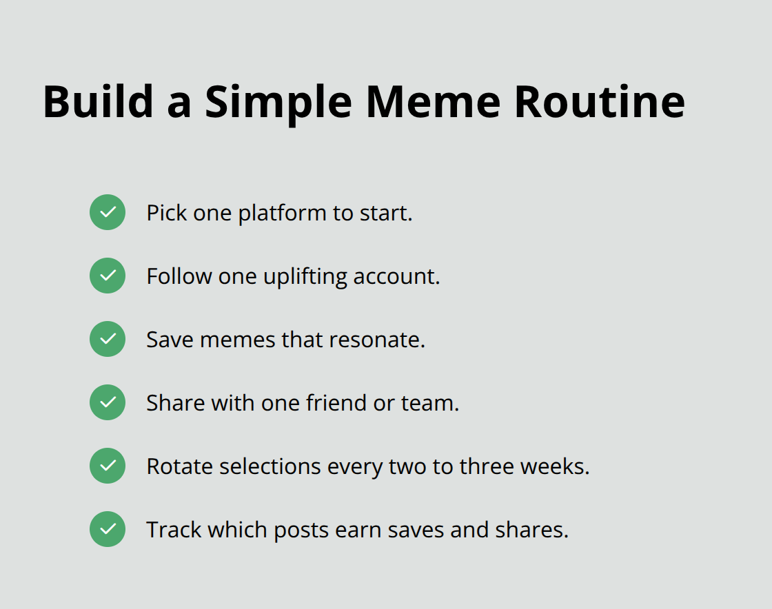 Six quick actions to turn memes into daily motivation - positivity memes funny