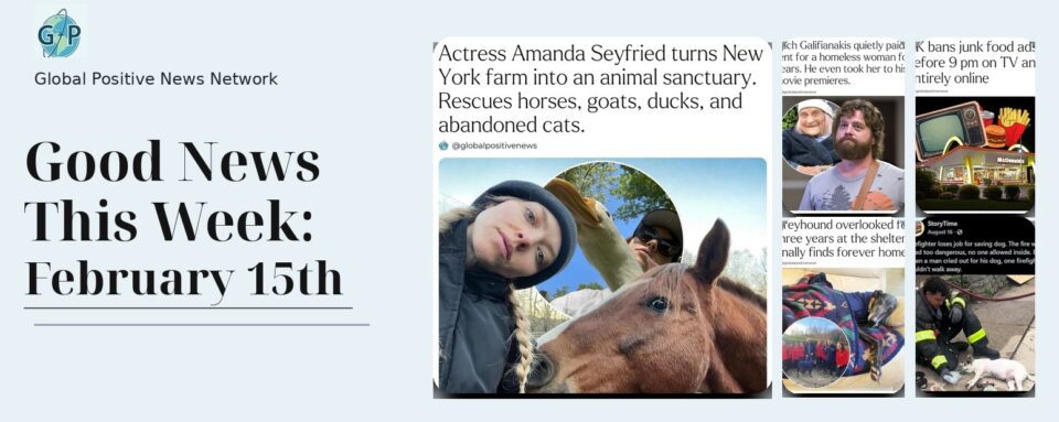 Good News This Week: February 15th - Actress Amanda Seyfried