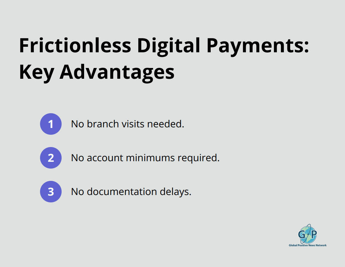 Compact list highlighting why digital payments reduce friction for vendors and customers. - Tech for accessibility